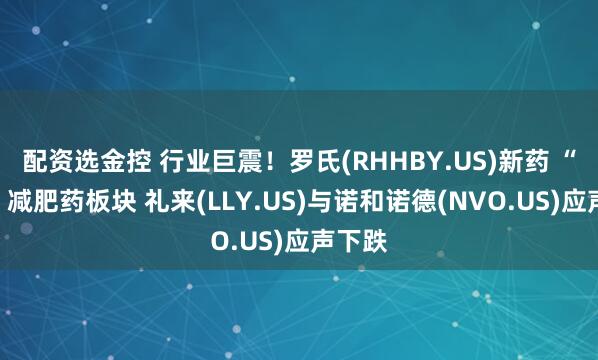 配资选金控 行业巨震!罗氏(RHHBY.US)新药 “吓坏”减肥药板块 礼来(LLY.US)与诺和诺德(NVO.US)应声下跌