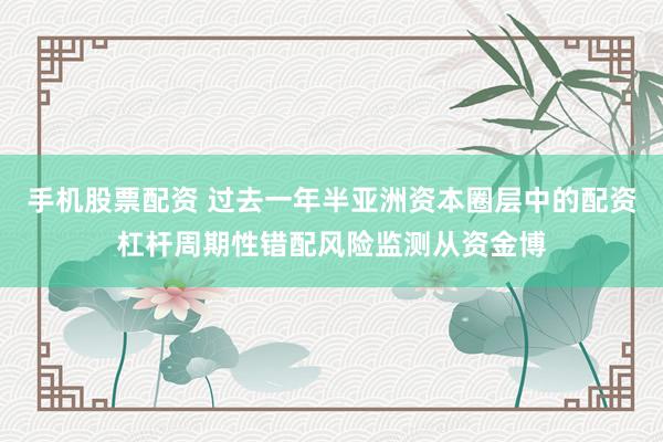 手机股票配资 过去一年半亚洲资本圈层中的配资杠杆周期性错配风险监测从资金博